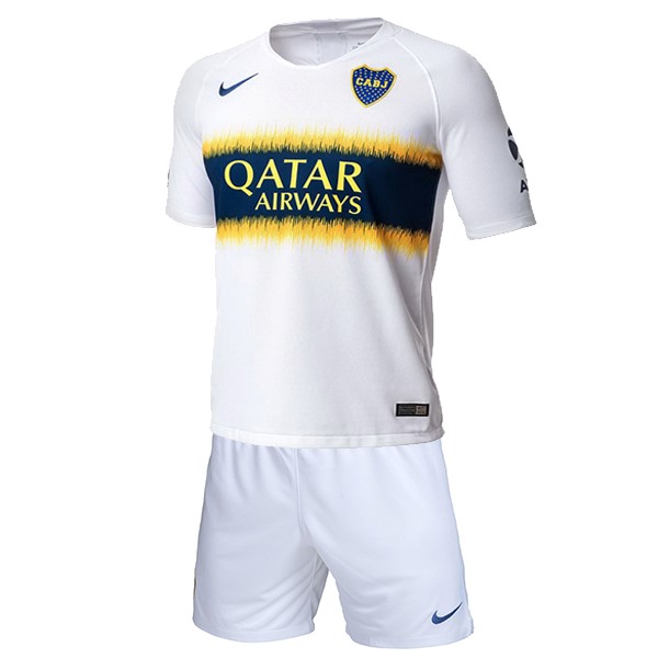 Camiseta Boca Juniors Segunda Niño 2018-2019 Blanco